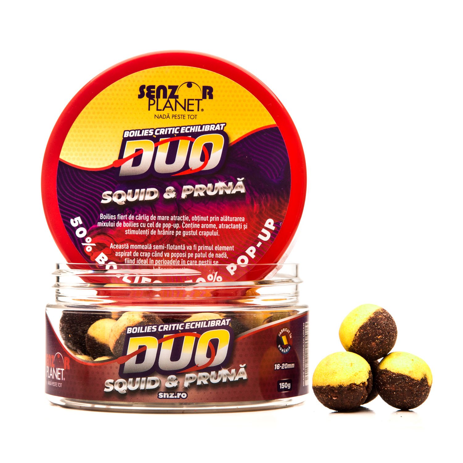 SENZOR BOILIES PENTRU CARLIG DUO 16-20mm 150g
