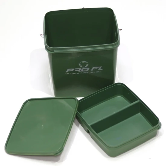 Galeata Plastic Cu Capac Pro Fl Plus Tava Accesorii 17litri